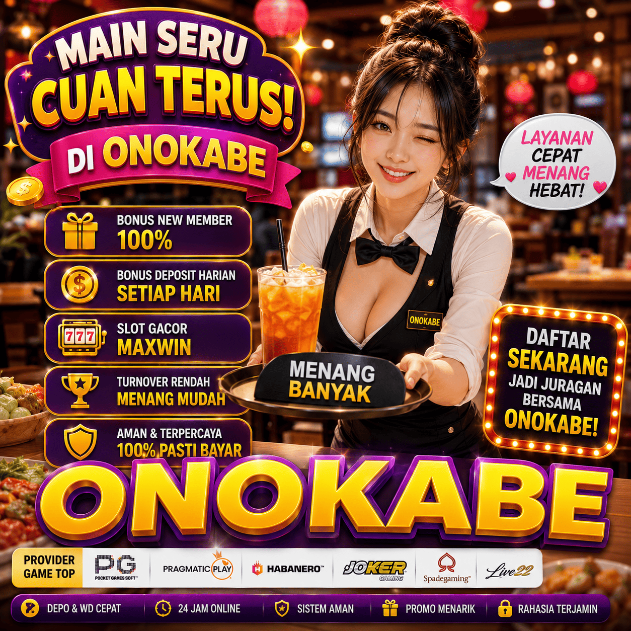 ONOKABE | Portal Pusat Arena Modern Terpercaya Terbaik Kini